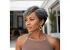 The dream hairstyle is edgy pixie cuts African American wigs. 