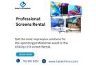 Upgrade Your Event Experience with Professional Screen Rental