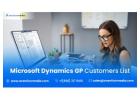 Get a Reliable Microsoft Dynamics GP Customers List for Sales