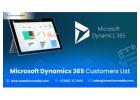 Purchase Microsoft Dynamics 365 Customers List in USA