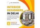 Top Interior Designers in Delhi for Dream Spaces