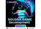 Empower your digital world with our***********-driven Solana game development services.