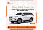 Affordable Toyota Fortuner Rentals in Jaipur - India Tour Point