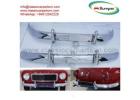 Volvo PV544 Euro type (1958-1965) bumpers by stainless steel 