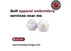 Premium Golf Apparel Embroidery Services Near Me