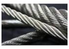 Stainless steel wire rope for lifting and hoisting 