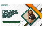 Same Day Deposit Payday Loans Online for Quick Cash