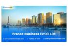 Purchase the Best France Business Email List for Marketing