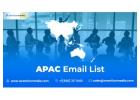 Tap Into APAC Email List with Avention Media List