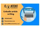 Professional LinkedIn Article Writing to Showcase Your Expertise