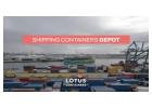 Shipping container depot | LOTUS Containers