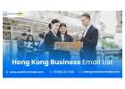 Purchase a Verified Hong Kong Business Email List