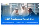 Buy a Verified UAE Email List for Your Business