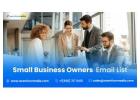 Expand Reach with a Small Business Owners Email List