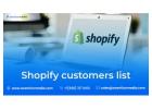 Expand Business Reach with a Shopify Customers List