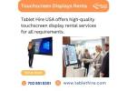 Touchscreen Displays Rental USA | Affordable LED Touchscreen Rentals